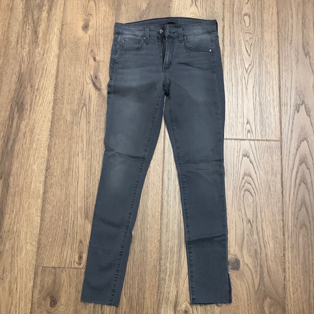 Joe’s Jeans raw hem skinny ankle jeans